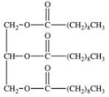 <strong>A tube of lipstick lists capric triglyceride among its ingredients.Capric triglyceride is a simple triglyceride containing capric acid, a 10-carbon saturated fatty acid.What is the structure of capric triglyceride?</strong> A) B) C) D) E)