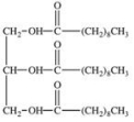 <strong>A tube of lipstick lists capric triglyceride among its ingredients.Capric triglyceride is a simple triglyceride containing capric acid, a 10-carbon saturated fatty acid.What is the structure of capric triglyceride?</strong> A) B) C) D) E)