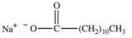<strong>Saponification of the triglyceride shown below produces soap.What is the structure of the soap? </strong> A)Na<sup>+</sup> <sup>−</sup>O(CH<sub>2</sub>)<sub>10</sub>CH<sub>3</sub> B) C) D) E)