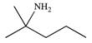 <strong>Which of the statements concerning the compound below is INCORRECT? </strong> A)It is a tertiary amine. B)Its molecular formula is C<sub>6</sub>H<sub>15</sub>N. C)Its name is 2-methyl-2-pentanamine. D)It is able to form intermolecular hydrogen bonds. E)It can act as a base.