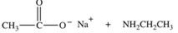 <strong>What two products are formed in the hydrolysis reaction shown below? </strong> A) B) C) D) E)