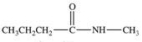<strong>N-Methylformamide is an organic compound used to kill insect larvae in cereal and dried fruit.What is its structure?</strong> A) B) C) D) E)
