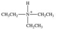 <strong>Which of the following correctly represents how ethylamine would exist when dissolved in an acidic solution?</strong> A)CH<sub>3</sub>CH<sub>2</sub>NH<sub>2</sub> B)CH<sub>3</sub>CH<sub>2</sub>NH<sup>−</sup> C) D) E)