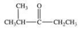 <strong>What is the structure of ethyl isopropyl ketone?</strong> A) B) C) D) E)