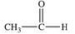 <strong>Methanol is toxic if ingested.The toxicity is due to the aldehyde produced when methanol is oxidized in the liver.Which of the following is the aldehyde formed by the oxidation of methanol?</strong> A) B) C) D) E)