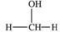 <strong>Methanol is toxic if ingested.The toxicity is due to the aldehyde produced when methanol is oxidized in the liver.Which of the following is the aldehyde formed by the oxidation of methanol?</strong> A) B) C) D) E)