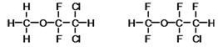 <strong>What is the typical medical use for the compounds shown below?  </strong> A)antiseptics/disinfectants B)antibiotics C)anesthetics D)radiation therapy E)suture material <div style=padding-top: 35px> 
