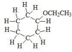 <strong>What is the structure of the ether, 3-ethoxyhexane?</strong> A)   B)CH<sub>3</sub>CH<sub>2</sub>OCH<sub>2</sub>CH<sub>2</sub>CH<sub>2</sub>CH<sub>2</sub>CH<sub>2</sub>CH<sub>3</sub> C)   D)   E)None of the choices are correct. <div style=padding-top: 35px> 