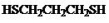 <strong>Which of the following structures represents the compound 1,3-propanedithiol?</strong> A)   B)   C)   D)   E)None of the choices are correct. <div style=padding-top: 35px> 