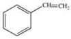 <strong>Dehydration of the alcohol shown below produces styrene, an important starting material in the polymer and plastics industry.What is the structure of styrene?  </strong> A)   B)   C)   D)   E)   <div style=padding-top: 35px> 