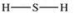 <strong>Which properly represents the Lewis structure of hydrogen sulfide, H<sub>2</sub>S?</strong> A) B) C) D) E)