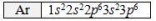<strong>Which ion is NOT isoelectronic (i.e.has the same electron configuration) with Ar? The electron configuration of Ar is shown. </strong> A)Cl<sup>−</sup> B)K<sup>+</sup> C)Br<sup>−</sup> D)Ca<sup>2+</sup> E)S<sup>2−</sup>