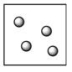 <strong>Which diagram represents a mixture? Note: different colored circles represent atoms of different elements.</strong> A) B) C) D)