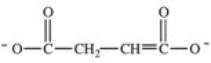 <strong>Step 6 in the citric acid cycle involves the dehydrogenation of succinate.What is the product of this reaction? </strong> A) B) C) D)