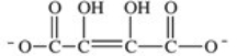 <strong>The enzyme fumarase catalyzes the hydration of fumarate in step 7 of the citric acid cycle.What is the product of this reaction? </strong> A) B) C) D) E)HOCH<sub>2</sub>CH<sub>2</sub>OH