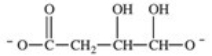 <strong>Oxaloacetate is the starting material in the first step of the citric acid cycle and the product of the last step.The last step of the citric acid cycle,the oxidation of malate,is shown below.What is the structure of the oxaloacetate product? </strong> A) B) C) D) E)