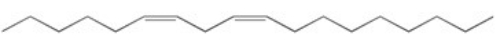 <strong>What is the product that results upon complete hydrogenation of the fatty acid shown? </strong> A) B) C) D) E)