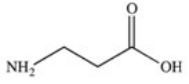 <strong>4-Amino butanoic acid (common name GABA)is a neurotransmitter found in the brain's nerve cells.Which of the following properly represents the structure of this compound?</strong> A) B) C) D) E)