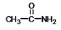 <strong>What is the common name of the compound shown? </strong> A)formamide B)aniline C)benzamide D)acetate E)acetamide