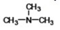 <strong>What is the IUPAC name of the following compound? </strong> A)dimethylmethanamine B)dimethylaminomethane C)N-methylethanamine D)trimethylamine E)N,N-dimethylmethanamine