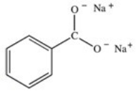 <strong>What organic product is formed in the neutralization of benzoic acid? </strong> A) B) C) D) E)