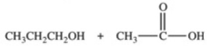 <strong>Hydrolysis of an ester produced the two organic products shown.What is the structure of the original ester? </strong> A) B) C) D) E)