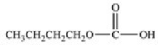<strong>Hydrolysis of an ester produced the two organic products shown.What is the structure of the original ester? </strong> A) B) C) D) E)