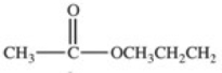 <strong>Hydrolysis of an ester produced the two organic products shown.What is the structure of the original ester? </strong> A) B) C) D) E)