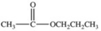 <strong>Hydrolysis of an ester produced the two organic products shown.What is the structure of the original ester? </strong> A) B) C) D) E)