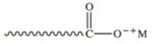 <strong>The general structure of a soap molecule is shown below.The carboxylate head of the soap molecule is best described as which of the following? </strong> A)hydrophobic B)lipophilic C)hydrophilic D)nonpolar E)polymeric