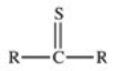 <strong>Which of the following is the general structure for a thioester?</strong> A)R−S−R B)R−S−S−R C) D) E)