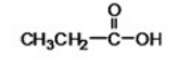 <strong>What is the IUPAC name of the following compound? </strong> A)ethanoic acid B)lactic acid C)pyruvic acid D)butyric acid E)propanoic acid
