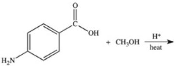 <strong>Methylparaben is an ester used as a preservative in foods,beverages,and cosmetics.It may be prepared by the reaction shown below.What is the structure of methylparaben? </strong> A) B) C) D) E)