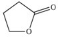 <strong>A cyclic ester (lactone)is formed when a carboxylic acid reacts with an alcohol functional group that is present in the same molecule.Which structure represents the lactone formed in the reaction below? </strong> A) B) C) D) E)