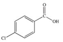 <strong>Which of the following is the structure of o-chlorobenzoic acid?</strong> A) B) C) D) E)