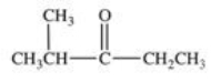 <strong>What is the structure of ethyl isopropyl ketone?</strong> A) B) C) D) E)