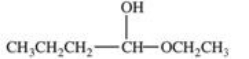 <strong>What is the structure of the acetal produced in the following reaction? </strong> A) B) C) D) E)