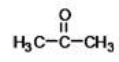 <strong>What is the common name of the following compound? </strong> A)propanone B)propanal C)2-propyl ketone D)1-propyl ketone E)acetone