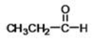 <strong>What is the IUPAC name of the compound shown? </strong> A)formaldehyde B)acetone C)propanone D)propanal E)ethanal