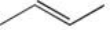 <strong>Which of the following is NOT a possible alkene product from the dehydration reaction of 2-butanol?</strong> A) B) C) D) E)All of these choices are correct.
