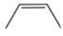 <strong>Which of the following is NOT a possible alkene product from the dehydration reaction of 2-butanol?</strong> A) B) C) D) E)All of these choices are correct.