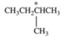<strong>Which correctly describes the geometry and bond angles around the indicated carbon in the structure below? </strong> A)trigonal planar; 120° B)tetrahedral,109.5° C)trigonal pyramidal,109.5° D)tetrahedral,90° E)tetravalent,120°