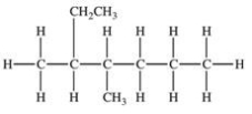 <strong>Which of the following compounds would be named 3-ethyl-2-methylhexane?</strong> A) B) C) D) E)(CH<sub>3</sub>)<sub>2</sub>CHCH<sub>2</sub>CH<sub>2</sub>(CH<sub>2</sub>CH<sub>3</sub>)<sub>2</sub> <sub