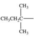 <strong>Which alkyl group is a secondary alkyl group?</strong> A) \mathrm { CH } _ { 3 } \mathrm { CH } _ { 2 } - B) C) D) E)All of these are correct.