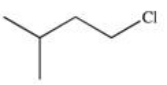 <strong>Which of the following is 1-chloro-3-methylbutane?</strong> A) B) C) D) E)
