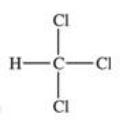 <strong>Traces of chloroform,CHCl<sub>3</sub>,were found in the trunk of a car of a Florida woman who was charged in the death of her child.Which of the following best represents the order of attachment of the atoms in chloroform?</strong> A) B) C) D) E)None of the choices are correct.