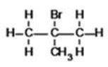 <strong>What is the IUPAC name of the following compound? </strong> A)2-bromo-2-methylpropane B)2-bromoisobutane C)2,2-dibromomethylpropane D)2-methyl-2-bromopropane E)bromomethylbutane