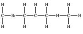 <strong>Which structural formula is represented by the condensed formula shown below? CH<sub>2</sub>BrCH<sub>2</sub>CH(CH<sub>3</sub>)<sub>2 </sub></strong> A) B) C) D) E)