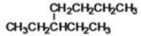 <strong>What is the IUPAC name of the following compound? </strong> A)3-ethylpentane B)3-methylheptane C)1,4-dimethylpentane D)3-ethylheptane E)2-methyl-diethylmethane