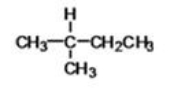<strong>What is the IUPAC name of the following compound? </strong> A)2,2-dimethylpropane B)2-methylbutane C)dimethylbutane D)2-hydro-2-methylbutane E)isopropylethane